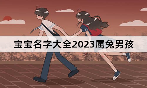 宝宝名字大全2023属兔男孩