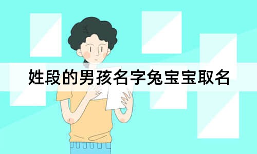 姓段的男孩名字兔宝宝取名